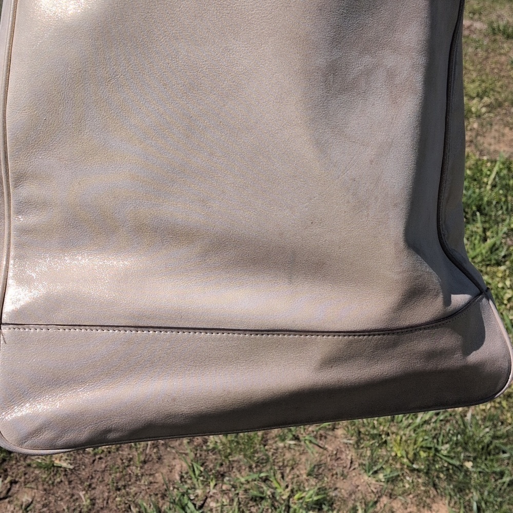 Coach Poppy 17924 Pushlock Leather North South Tote - Picture 12 of 14